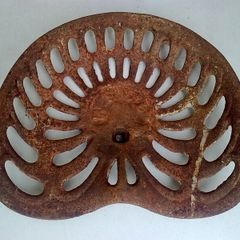 Cast iron machine tractor seat Wexford Engineering WE