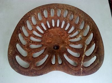 Cast iron machine tractor seat Wexford Engineering WE
