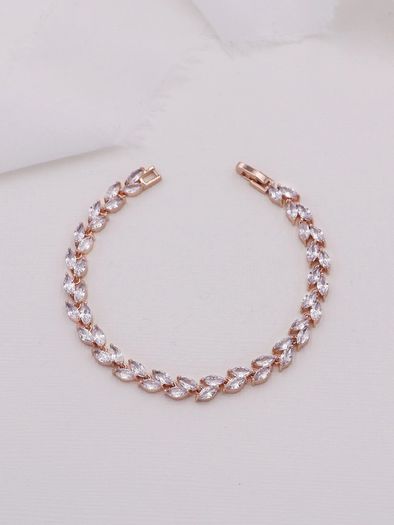 Crystal Rose Gold Bracelet