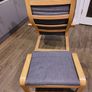 Armchair IKEA POANG Skiftebo dark grey + footstool Image 4