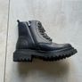 Dune chunky lace up boots size 4 Image 4