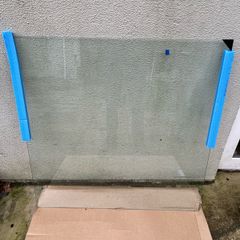 Glass shower panel