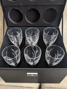John Rocha "Signature" Red Wine Glasses x 6.