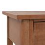 Console Table Solid Fir Wood 126x40x77.5 cm Brown Image 6