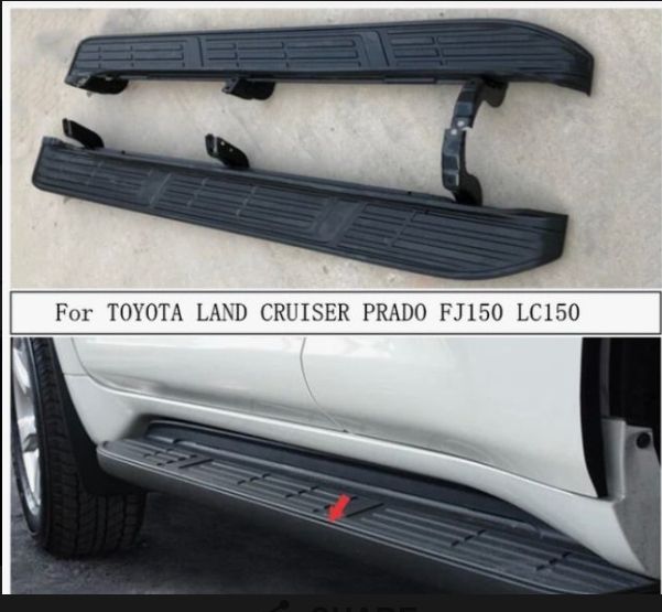 Toyota Running Boards/Side Steps suitable for Toyota Land Cruiser Prado FJ150 (2010-Up)