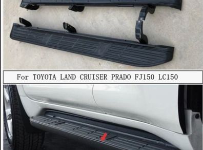 Toyota Running Boards/Side Steps suitable for Toyota Land Cruiser Prado FJ150 (2010-Up)