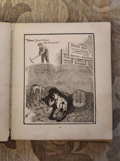 Christian Cartoons  By E.j. Pace. Vintage 1922 Hardback In Fair Condition.