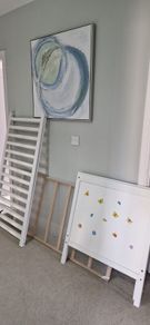 Ikea Sundvik baby cot with mattress