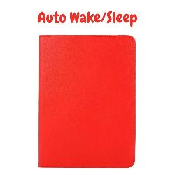 For Apple iPad 2022 10th Gen Tablet Case 360 Rotating PU Leather Cover - Red