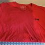 Mens Diesel Red Tshirt Image 3