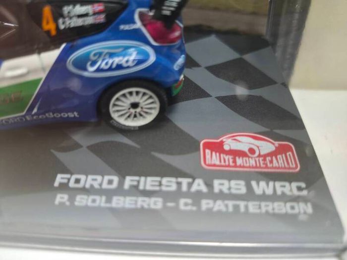 1:43 Ford Fiesta RS WRC Diecast Model Rallye Monte Carlo 2012