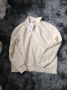 Zara new with tags, women blouse, colour light cream, size M