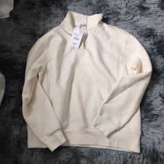 Zara new with tags, women blouse, colour light cream, size M