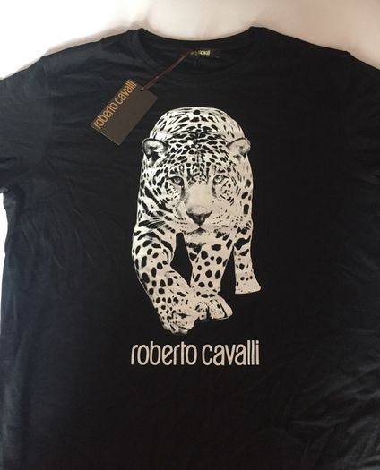 t shirt roberto cavalli size xxl