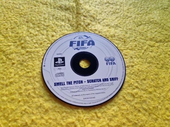 Fifa 2001 PlayStation1 ps1 PlayStation2 ps2 games Original