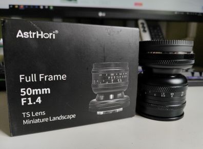 AstrHori Full Frame 50mm F1.4 Tilt Shift Sony FE E Mount Miniature Landscape MF Lens