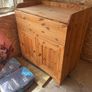 solid pine changing table Image 2