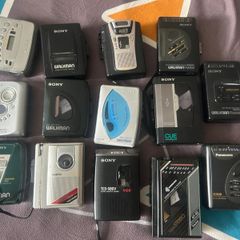 Vintage Cassette players joblot