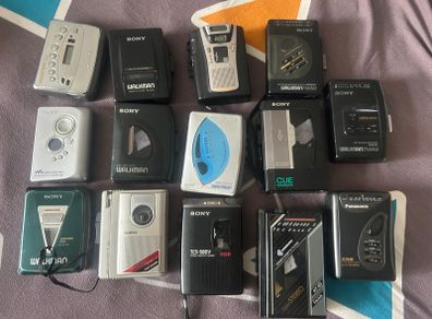 Vintage Cassette players joblot