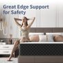 Single Mattress, 10 Inch Hybrid Mattress with Breathable Foam and Individually Pocket Spring Image 5