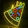Pizza Neon Light Acrylic Led Sign Food Shape Neon Signs for Wall Image 5