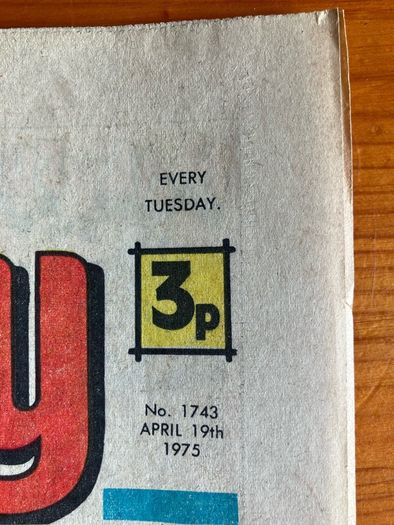 Comic: The Dandy' no.1743 (19/04//1975)