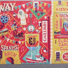 Ireland 2020.Galway European Capital of Culture.Mini Stamp Sheet.MNH.