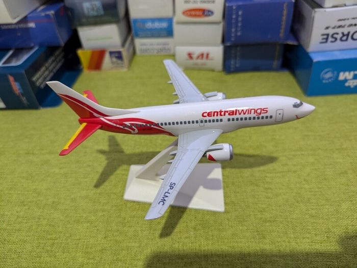 Centralwings model airplane, Boeing 737-300 aircraft