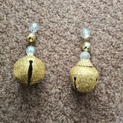 Christmas Tree Bells Decorations X 2
