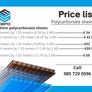 Polycarbonate sheets with accessories (instock) Image 2