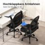 Ergonomic Office Chair with Folding Armrests Image 7