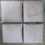 Set of 4 beige patterned scatter cushions Image 3