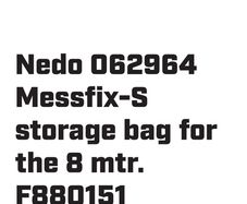 Nedo mEssfix telescopic rule Range