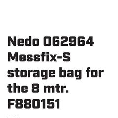 Nedo mEssfix telescopic rule Range