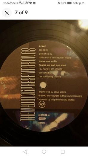 the wedding present 12" single corduroy