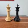 Ebony chess pieces Image 4
