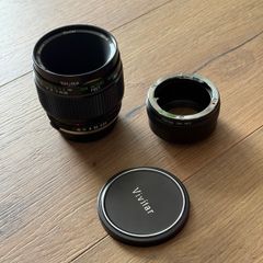 Vivitar 55mm f2.8 Macro OM + Sony E - Olympus OM Adapter