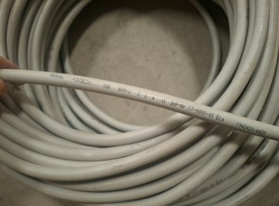 3x 4mm square cable 51m