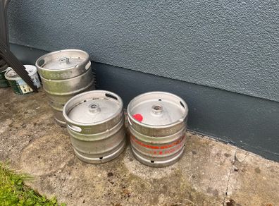 guinness kegs