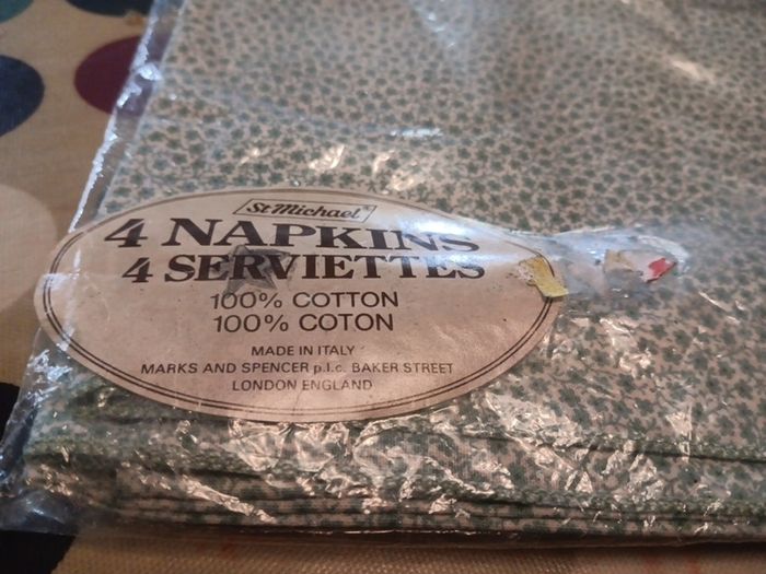 vintage napkins