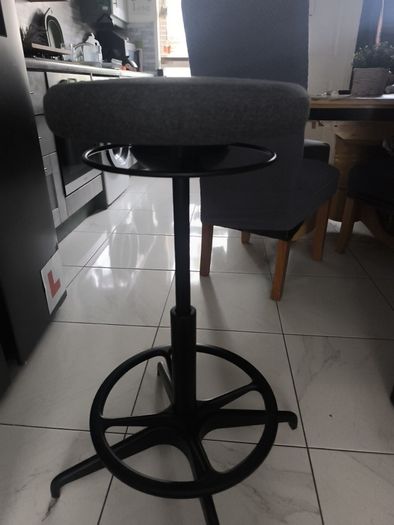 Desk and stool