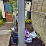 garden awning privacy wall. Double.5m Image 3