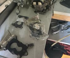 opel ascona c/mk2 cavalier carburator flange,,850909,,90122540