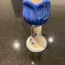 Delft blue tulip candle holder Image 2