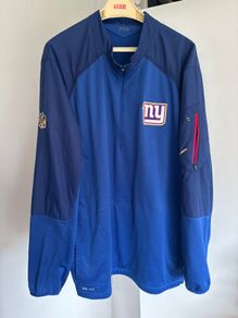 New York Giants NFL Mens Dryfit Half Zip up Jacket- Size 2XL