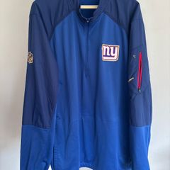 New York Giants NFL Mens Dryfit Half Zip up Jacket- Size 2XL