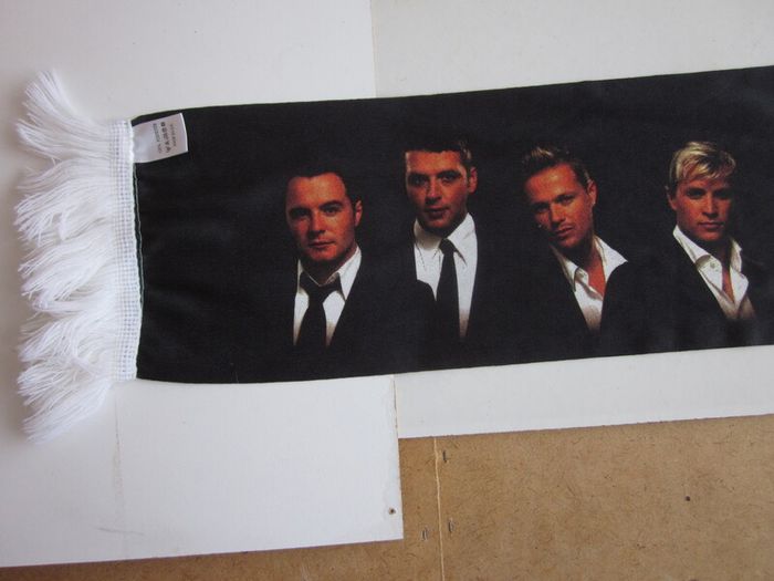 Vintage Westlife Fringe Scarf "The Love Tour 2007"