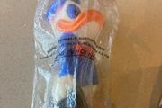 Donald Duck Hard Rubber Toy 70's