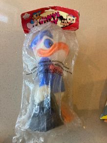 Donald Duck Hard Rubber Toy 70's