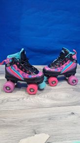 No Fear Kids Quad Roller Skates  UK1  EU33